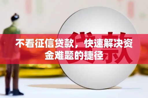 东营不看征信贷款，快速解决资金难题的捷径