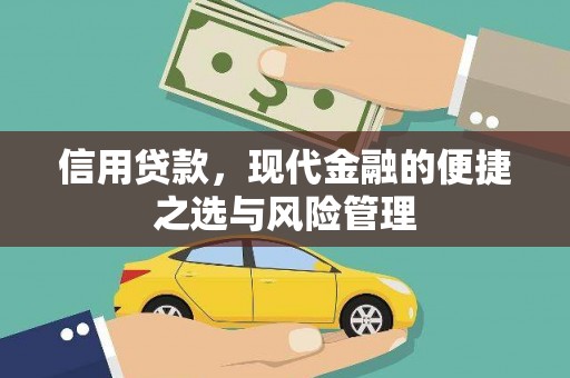 东营信用贷款，现代金融的便捷之选与风险管理