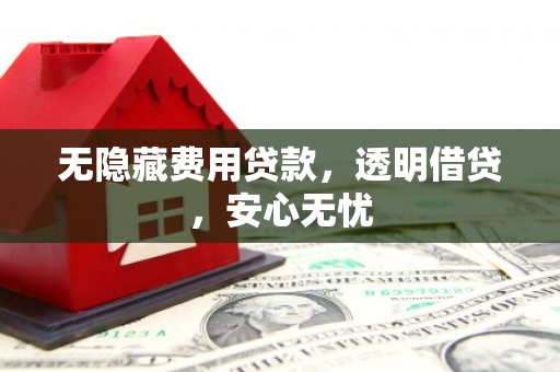 东营无隐藏费用贷款，透明借贷，安心无忧
