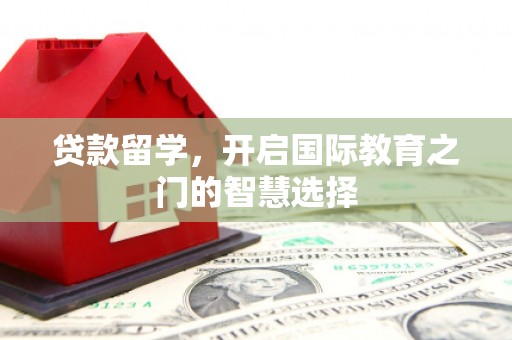 东营贷款留学，开启国际教育之门的智慧选择