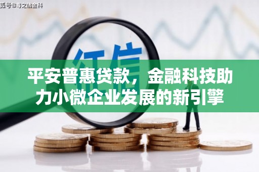 东营平安普惠贷款，金融科技助力小微企业发展的新引擎