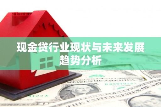 东营现金贷行业现状与未来发展趋势分析