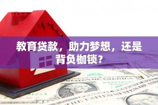 东营教育贷款，助力梦想，还是背负枷锁？
