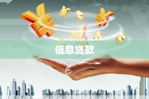 东营低息贷款