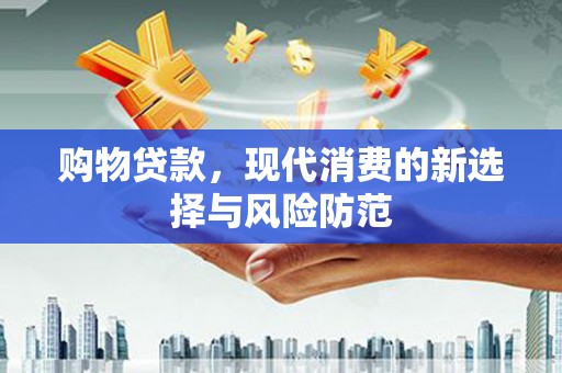 东营购物贷款，现代消费的新选择与风险防范
