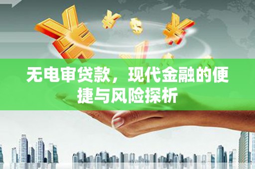 东营无电审贷款，现代金融的便捷与风险探析