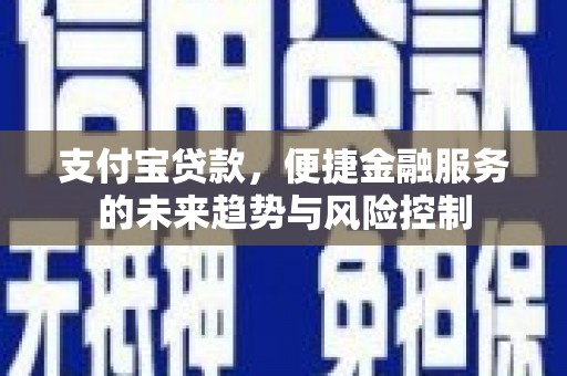 东营支付宝贷款，便捷金融服务的未来趋势与风险控制