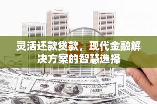 东营灵活还款贷款，现代金融解决方案的智慧选择