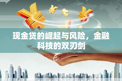 东营现金贷的崛起与风险，金融科技的双刃剑