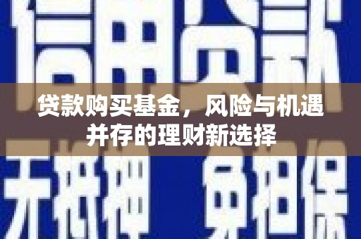 东营贷款购买基金，风险与机遇并存的理财新选择