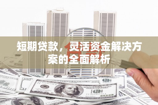 东营短期贷款，灵活资金解决方案的全面解析