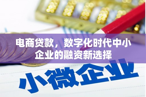 东营电商贷款，数字化时代中小企业的融资新选择