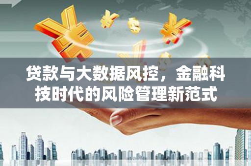 东营贷款与大数据风控，金融科技时代的风险管理新范式