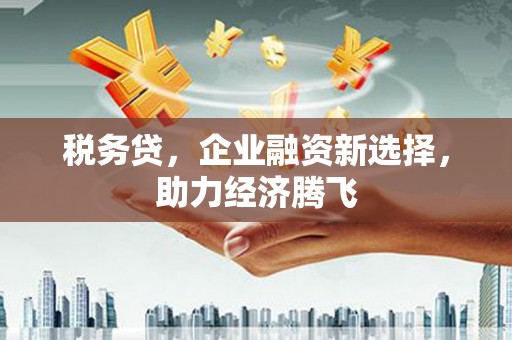 东营税务贷，企业融资新选择，助力经济腾飞