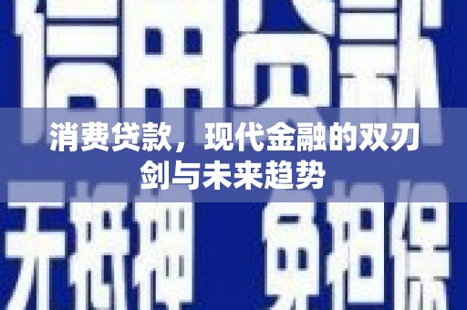 东营消费贷款，现代金融的双刃剑与未来趋势