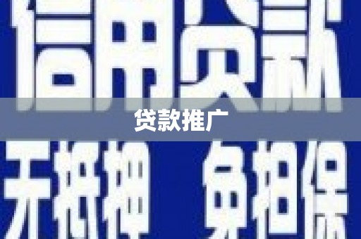 东营贷款推广