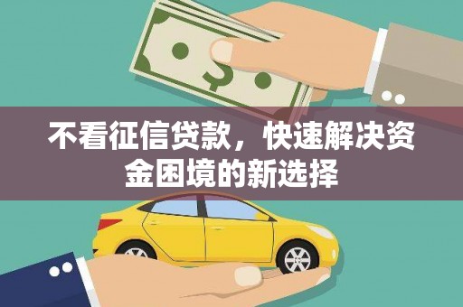 东营不看征信贷款，快速解决资金困境的新选择