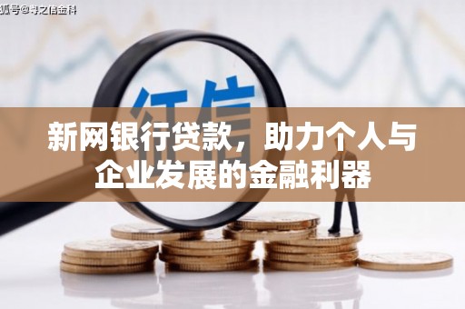 东营新网银行贷款，助力个人与企业发展的金融利器
