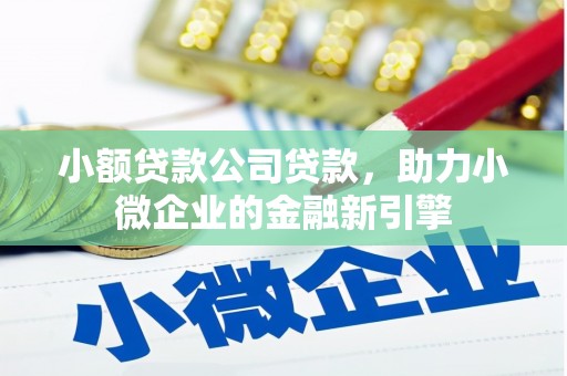 东营小额贷款公司贷款，助力小微企业的金融新引擎