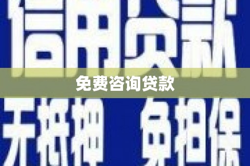 东营免费咨询贷款