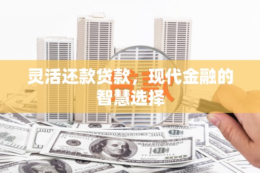 东营灵活还款贷款，现代金融的智慧选择