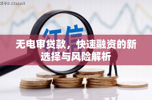 东营无电审贷款，快速融资的新选择与风险解析