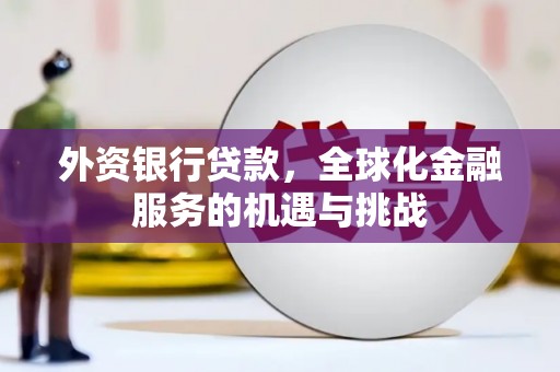 东营外资银行贷款，全球化金融服务的机遇与挑战