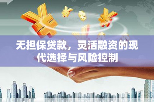 东营无担保贷款，灵活融资的现代选择与风险控制