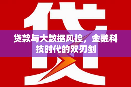 东营贷款与大数据风控，金融科技时代的双刃剑