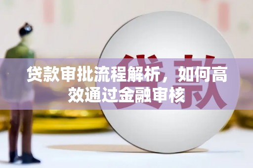 东营贷款审批流程解析，如何高效通过金融审核