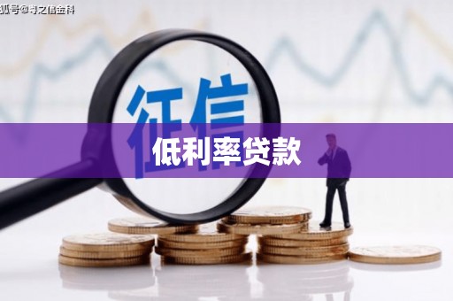 东营低利率贷款