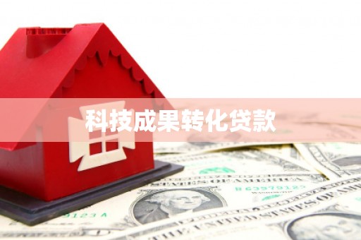 东营科技成果转化贷款