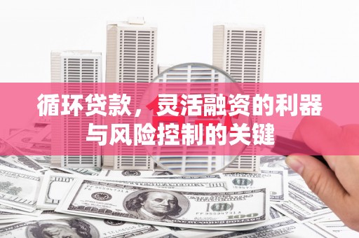东营循环贷款，灵活融资的利器与风险控制的关键