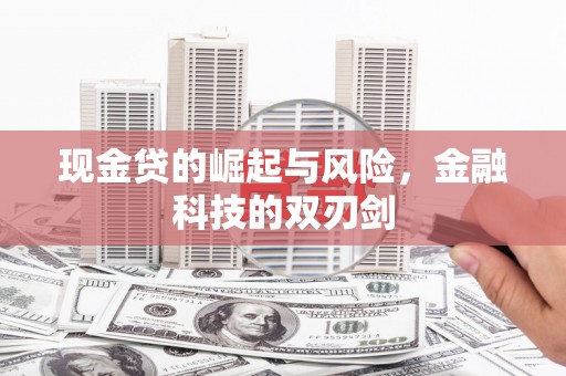 东营现金贷的崛起与风险，金融科技的双刃剑