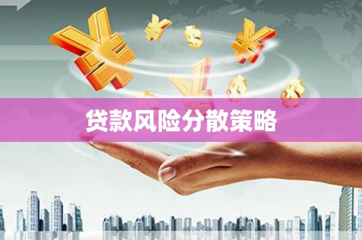 东营贷款风险分散策略