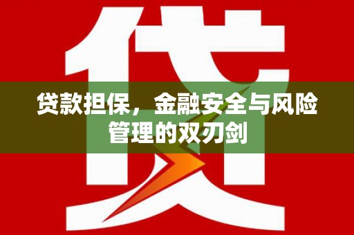 东营贷款担保，金融安全与风险管理的双刃剑