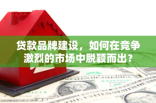 东营贷款品牌建设，如何在竞争激烈的市场中脱颖而出？