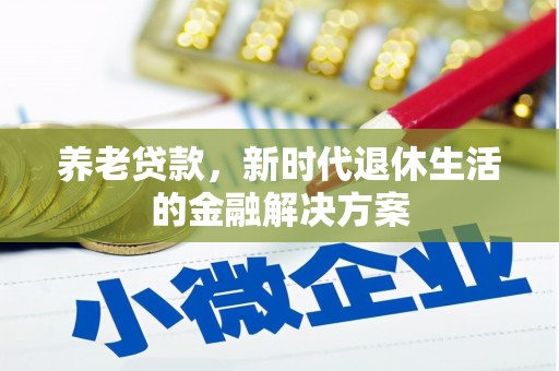 东营养老贷款，新时代退休生活的金融解决方案