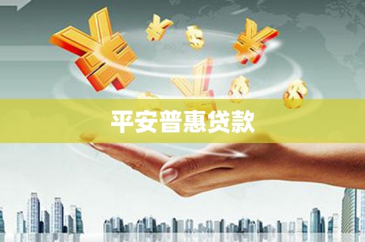 东营平安普惠贷款