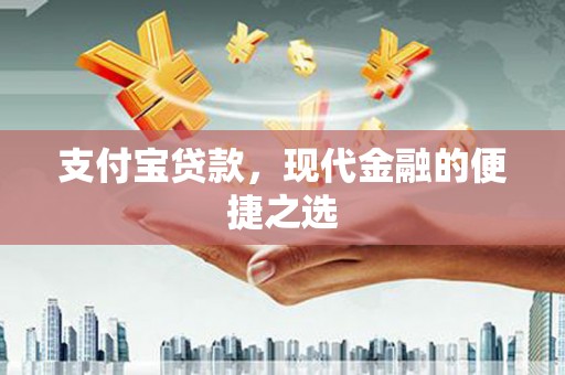 东营支付宝贷款，现代金融的便捷之选