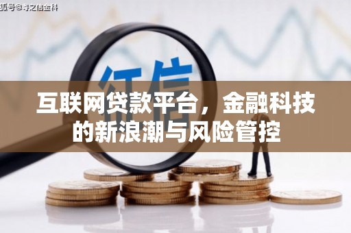 东营互联网贷款平台，金融科技的新浪潮与风险管控