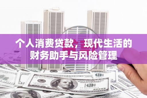 东营个人消费贷款，现代生活的财务助手与风险管理