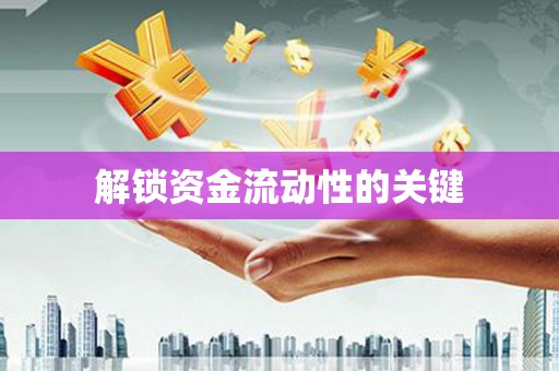 东营解锁资金流动性的关键