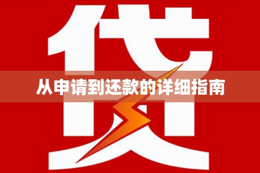 东营从申请到还款的详细指南