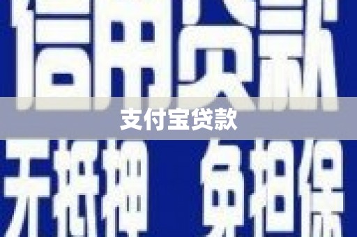 东营支付宝贷款