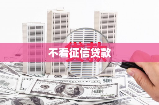 东营不看征信贷款