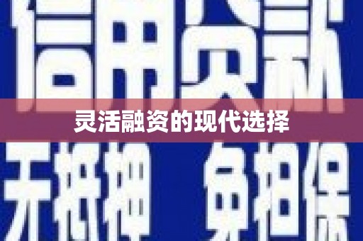 东营灵活融资的现代选择