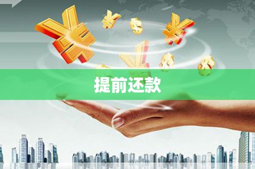 东营提前还款