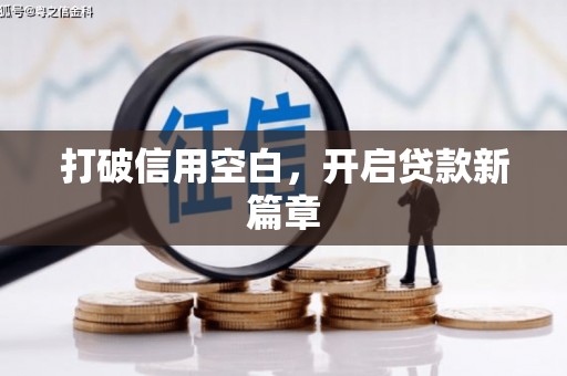 东营打破信用空白，开启贷款新篇章