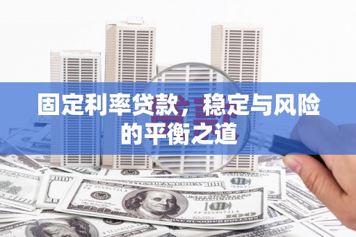 东营固定利率贷款，稳定与风险的平衡之道